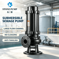 Pompe submersible WQ pour eaux usées, haute efficacité, pour le contrôle des inondations urbaines et des eaux de pluie
