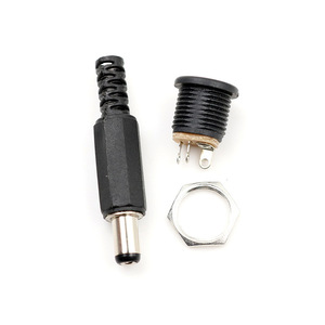 ปลั๊กและเต้ารับไฟฟ้ากระแสตรง QY ขนาด 12V 5.5-2.1 มม. แบบตัวผู้และตัวเมีย สำหรับสัญญาณภาพและเสียง - Product Image 5