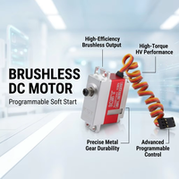KST BLS505 CNC Aluminium Servo 8,4V Bürstenloser Aktuator RC-Akku Komplettes Zubehör-Set für Universaltyp B2B Bewegungssteuerung