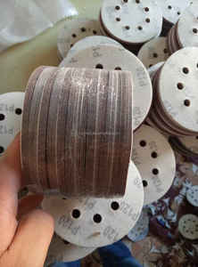 <span class=keywords><strong>Dischi</strong></span> Abrasivi in Alluminio da 125mm con 8 Fori per Levigatura a Secco <span class=keywords><strong>e</strong></span> a Umido - Product Image 3