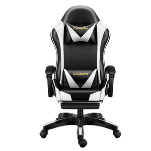 Gaming <b>Chair</b> D811 PU Leather Reclining Height Adjustable Swivel Office <b>Chair</b> For Home Dorm <b>Study</b> - Product Image 5
