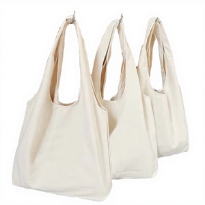 New Arrival Eco-Friendly Canvas Tote <b>Bag</b> Letter Cotton Shoulder <b>Bag</b> Medium Size <b>Long</b> Ribbon Handle Heat Transfer Reusable Daily - Product Image 2