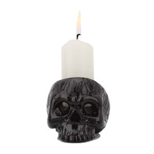 Halloween Resin <strong>Skull</strong> <strong>Candle</strong> Jars Creepy Home Decor <strong>Skull</strong> <strong>Candle</strong> Holder Gothic Decor <strong>Skull</strong> Jar <strong>Candle</strong> for Party - Product Image 2