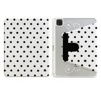 Étui de protection pour tablette Apple iPad 11e/10e génération, design fraise assorti aux couleurs tendance, avec support rotatif Air8