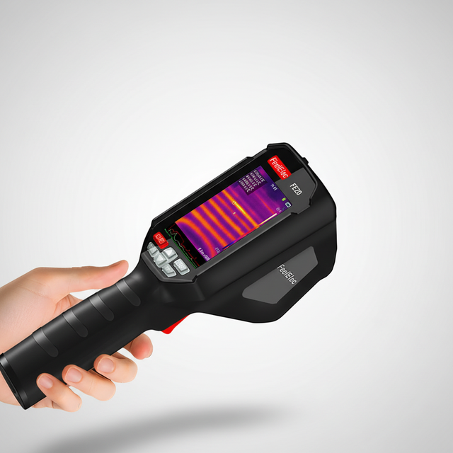 FE20 Portable LCD Screen Thermal Imager with 15 Color Palettes Suitable for Power Inspections and Distribution Cabinets
