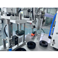Small Production Plastic Aluminium Hose Packing Manually Hair Dye Cream Tube Filling and Sealing Machine with Cutting