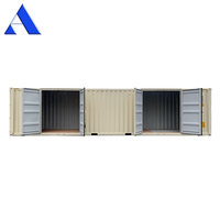 Conteneurs maritimes High Cube de 40 pieds avec 2 grandes portes latérales certifiés CCS, disponibles à Tianjin, Shanghai, Qingdao