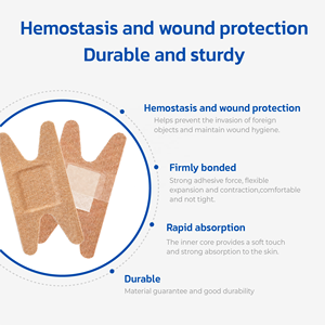 YOJO Medical Grade H Knuckle Shape Elastic <strong>Fabric</strong> Flexible Wound <strong>Plaster</strong> for Finger Joint Cuts OEM Custom Logo - Product Image 4