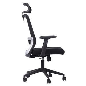 Chaises de bureau pivotantes ergonomiques modernes en tissu et maille réglables pour dirigeants, vente en gros à prix compétitif, mobilier de bureau du fabricant - Product Image 4