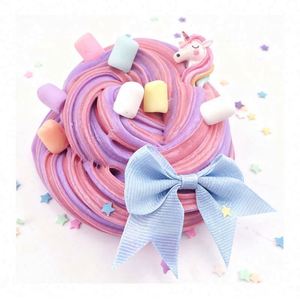 Premium Handmade Glitter Decoration <b>Slime</b> Pack Colorful Fluffy DIY Playdough Safe Creative Stress Relief Toy for Kids - Product Image 5