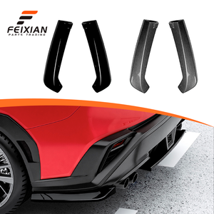Spoiler d'angle arrière FEIXIAN à motif carbone pour Subaru WRX STI VB <span class=keywords><strong>2022</strong></span>+, texture premium, installation facile - Product Image 1
