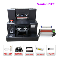 Imprimante UV à plat DTF A2233 avec vernis cristal, tête Epson L805, 100-240V, automatique et manuelle, pour coques de téléphone, bouteilles, acrylique, PVC