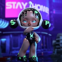 Vente en gros 100% original pour MART Cinnamoroll Deuxième génération Ootd Figurine d'action Édition limitée Animal sauvage vert Figurine ABS