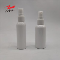 Bouteilles de pulvérisation en plastique vides portables de 60 ml avec buses à brume fine, bouteilles de stockage de liquides cosmétiques de voyage réutilisables blanches