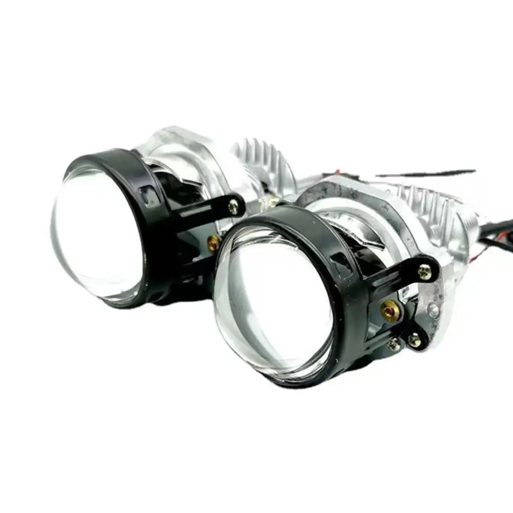 Untuk Lampu Depan 1.8 Inci Bi-led Proyektor Retrofit Lensa Mini Biru Led H4 H7 HB3 HB4 Aksesori Lampu Mobil Tuning