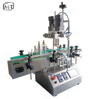 Machine de capsulage de détergent automatique de table de bouteille 1L-5L Capsuleuse à vis de type bureau pour bouteille d'eau minérale