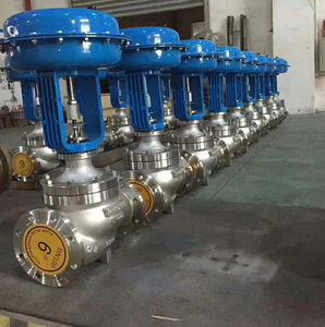 Válvula Solenoide Neumática de Temperatura Media Personalizable con Conexiones de Brida Tipo Globo DN50-DN1200 para Control de Agua, Gas y Aceite ISO9001 - Product Image 3