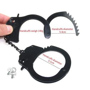 Esposas sexuales de acero inoxidable BDSM de alta calidad, juguetes para adultos, SM Bondage, restricción, pareja, juego de rol erótico - Product Image 6