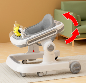 <span class=keywords><strong>Trotteur</strong></span> multifonction pour bébés avec 6 roues pivotantes et siège Musique Cartoon Light Trotter/anti-renversement <span class=keywords><strong>trotteur</strong></span> pour bébés enfants - Product Image 3