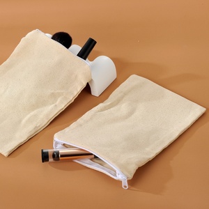 Glampkg Fashion Custom Reusable Portable Cotton Canvas <b>Dust</b> Storage <b>Bag</b> with Zipper - Product Image 2