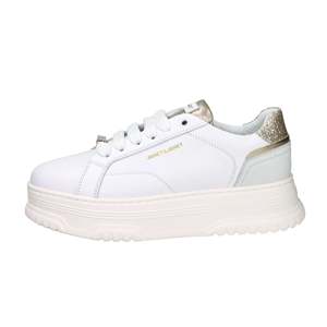 Sneakers Donna Janet & Janet J-422 Bianche con Plateau Chunky - Product Image 1