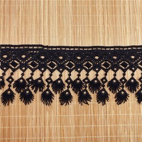 Dentelle en fibre de lait de haute qualité, technique guipure vintage, pour vêtements, sacs, décoration intérieure, sous-vêtements, dentelle soluble dans l'eau, douce, en spandex