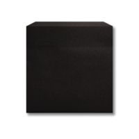 Blocs-notes autocollants classiques 3x3 pouces, 100 feuilles/bloc, personnalisables avec logo, couleur noire