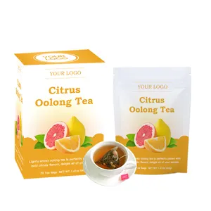 Customized Support Digestion Relieve Bloating Natural Herbal Tea Chicory Citrus Oolong Tea
