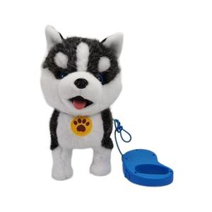 Jouet pour <span class=keywords><strong>chien</strong></span> USB, grande taille, langue mobile, son de gueulade, interactif, pour jeunes, en peluche courte en polyester lesté - Product Image 2
