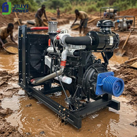 Pompe à eau et à boue d'irrigation d'occasion haute performance, moteur diesel 6 cylindres pour machines agricoles, à vendre