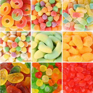 Caramelos gomosos Halal de dibujos animados de frutas dulces al por mayor, caramelos gomosos de tiburón azul - Product Image 5