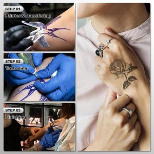 Phomemo M08F Impresora inalámbrica de plantilla de transferencia de tatuajes Máquina copiadora térmica de transferencia de tatuajes Compatible con teléfonos inteligentes y PC - Product Image 5