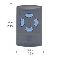 Télécommande 868 MHz HSE2 HSE4 HSM2 HSM4 HSM 4 boutons télécommande porte de garage