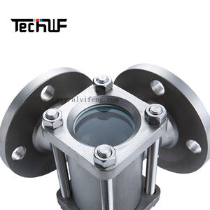 フローインジケーター304スチールサイトガラスメタルチューブガス油圧ツール流量計 - Product Image 3