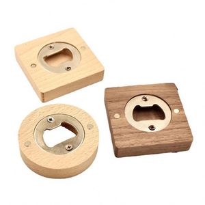 LC631 - Llavero Abridor de Botellas de Madera con Logotipo Personalizable, para Bar, Promoción de Fiestas, Regalo Publicitario, Abridor de Botellas de Cerveza de Madera Personalizado - Product Image 5