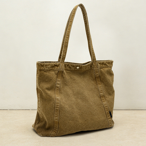 fourre-tout personnalisés en OEM 2025 Nouvelle marque pour dames Grande capacité Sacs fourre-tout en cuir vintage pour femmes - Product Image 3