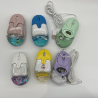 Offre Spéciale : Souris de Papeterie Créative en Plastique, Ornements et Cadeaux, Divers Animaux Flottants, Souris Aquatique Sans Fil