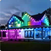 Module de pixels RGBW haute luminosité personnalisé, lumières ponctuelles LED RGB XQD, éclairage extérieur en plastique étanche, contrôle DMX512, IP67, DC24V
