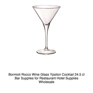 Verre à cocktail Ypsilon 24,5 cl Bormioli Rocco H 18,2 cm Ø 11,4 cm - Product Image 2