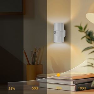 <b>Sensor</b> Night <b>Light</b> Body Induction Intelligent Remote Control Magnetic Suction Night Baby Feeding Charge Endurance Wall Lamp - Product Image 5