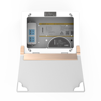 Boîtier électronique en métal MATECH C-R / armoire réseau / boîtier pour maison intelligente