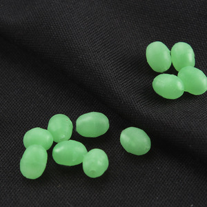 Perles de pêche lumineuses Aohu, ovales, qui brillent dans le noir, équipement de pêche sur roche, matériau fluorescent - Product Image 2