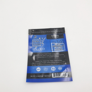Sacchetto di imballaggio con tre guarnizioni laterali sacchetto di imballaggio in plastica fornitore bustina personalizzata - Product Image 1