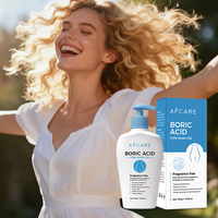 Gel Lavant Intime à l'Acide Borique en Gros, Biologique, Végétalien, Sans Parfum, Nettoyage en Profondeur, Produit d'Hygiène Intime, Régulateur de PH, Anti-Odeurs
