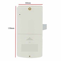 Serrure numérique RFID 125 kHz anti-effraction pour armoire, porte, salle de sport, école, garde-robe, bracelet, déverrouillage par bracelet, inventaire, tiroir, casier
