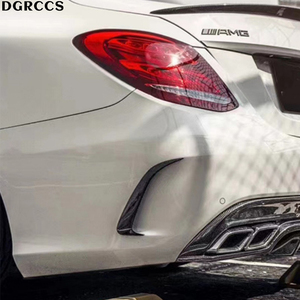 สำหรับ W205 AMG 2019-2021 ชุดแต่งกันชนหลังคาร์บอนไฟเบอร์ทรง FD พร้อมครีบลม - Product Image 6