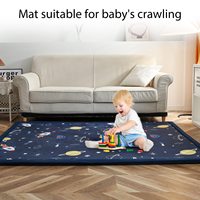 Tapis de salon de 30mm d'épaisseur avec support antidérapant Grand tapis Tatami japonais de couleur unie pour chambre dortoir Yoga