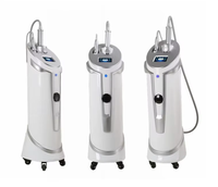 Appareil de massage portable 2-en-1 à rouleaux internes pour le corps, le visage et les mains, avec fonction de perte de poids