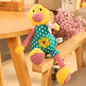 <span class=keywords><strong>Peluche</strong></span> en velours côtelé lavable et résistante aux morsures, jouet sensoriel pour nouveau-né, poupée apaisante pour le sommeil, cadeau pour enfants - Product Image 2