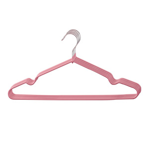 Plastic-coated Clothes Hanger Thickened Non-slip Rectangle Hook Type For Clothes Drying Rack Household Use - Product Image 5
